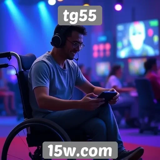 Acessibilidade no tg55 melhora a experiência de jogos