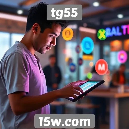 novos recursos interativos no tg55
