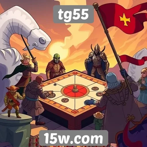 tg55 oferece variedade em jogos de estratégia